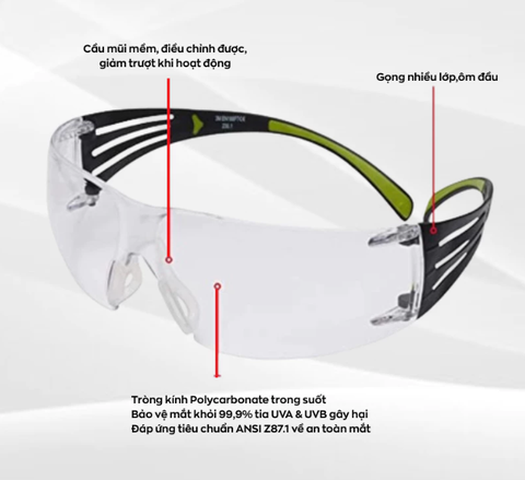 Kính bảo hộ 3M SF401AF