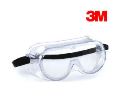 Kính Bảo Hộ Chống Hóa Chất 3M™ 334, 10 Cái/Thùng