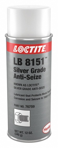 Bình xịt chống kẹt gốc bạc Loctite 76759 LB 8151 Silver Grade anti-seize 12oz - 340g