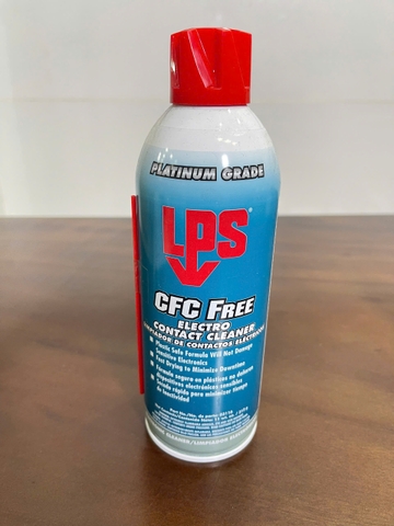 Chất làm sạch tiếp điểm ổ cắm; 11 oz/chai, hiệu: lps 03116 CFC Free Electro Contact Cleaner