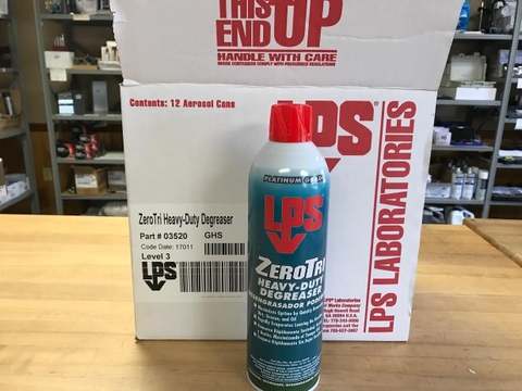 Chất làm sạch dầu mỡ, bụi bẩn LPS ZeroTri Heavy-Duty Degreaser; 15 Oz/chai, Hiệu: LPS; Product code: L01_M03520