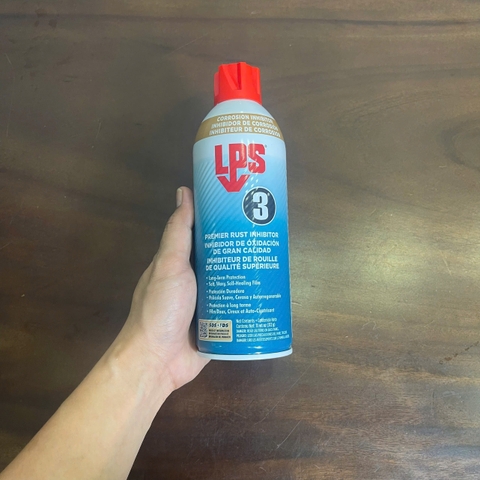 Chất chống rỉ sét lps 3, lps 00316, qui cách: 380ml/chai, lps/usa