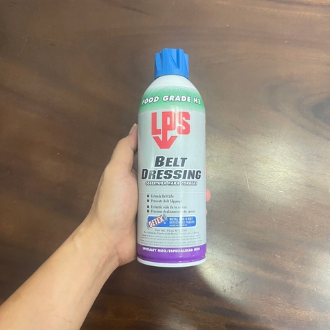 Chất Bôi Trơn Dây Curoa LPS Belt Dressing Lubricant: NSF H1, 16 oz, code 02216