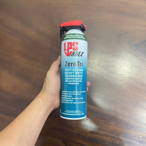 Chất làm sạch, tẩy rửa dầu mỡ MAX ZeroTri, 15 Oz/425g/chai, hiệu LPS, Code: 93520