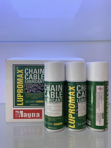 Dầu bôi trơn cho cáp xích loại 400ml/can lupromax c and c