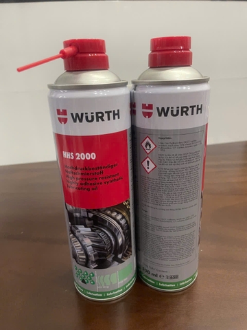 Mỡ bò nước hhs 2000 Wurth 500ml