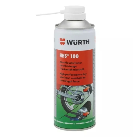 Mỡ bò xịt khô hhs 100 drylube Wurth 400ml