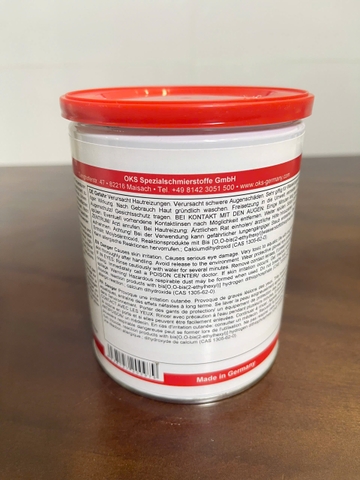 Mỡ - oks 250, 1kg, white allround paste, metal-free