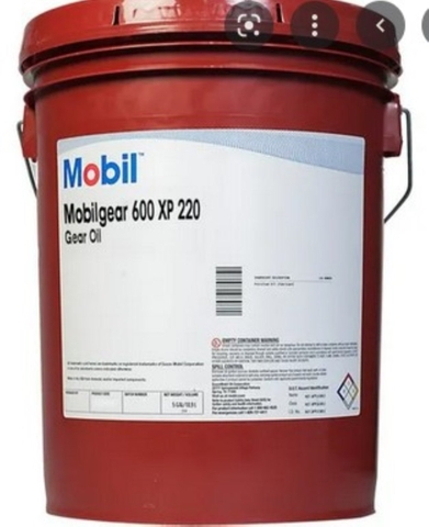 Dầu MOBILGEAR 600 XP 220 20L/xô