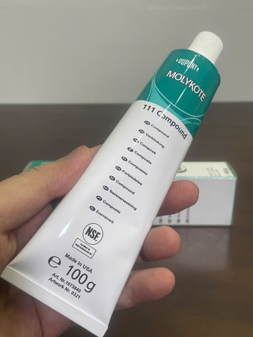 Mỡ bôi trơn Molykote 111, 100g/tuýp