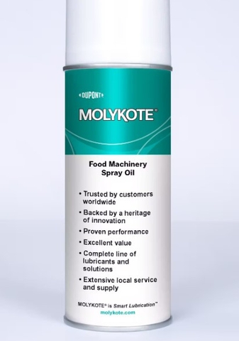 Dầu xịt molykote food machinery oil spray(400ml/chai)