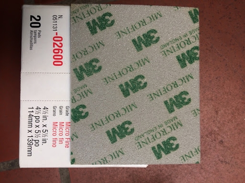 NHÁM 3M™ 02600, MICROFINE (20 CÁI/HỘP)