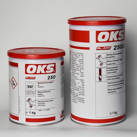 Mỡ - oks 250, 1kg, white allround paste, metal-free