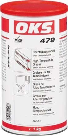 Oks 479, 5kg, high-temperature grease for food processing