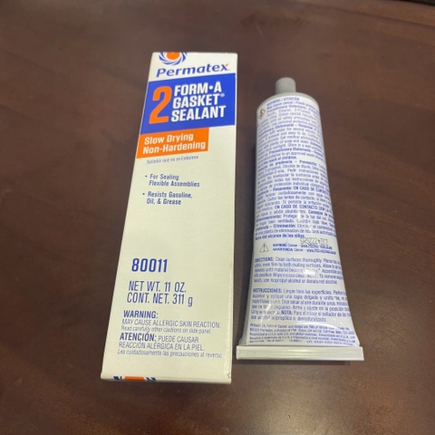 Keo bịt kín permatex 80011 - permatex 80011 form-a- gasket#2 sealant, 11oz
