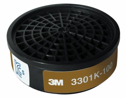 PHIN LỌC 3M™ 3301K-100, LỌC HƠI HỮU CƠ, VÔ CƠ NỒNG ĐỘ THẤP
