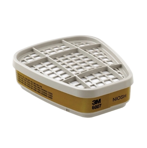 PHIN LỌC HƠI THỦY NGÂN, HƠI HỮU CƠ, HƠI AXIT CỦA MẶT NẠ PHÒNG KHÍ HIỆU 3M™ 6007