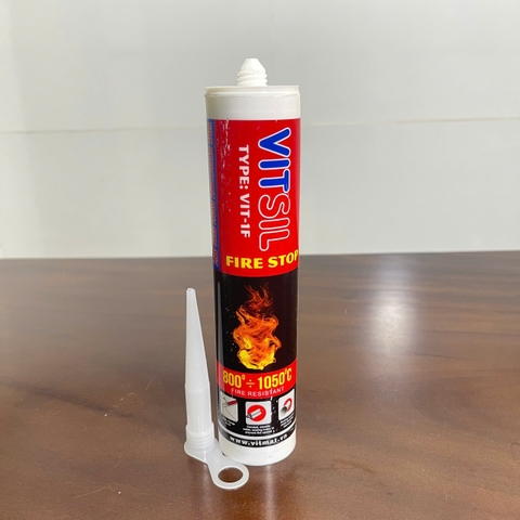 Keo chèn bịt làm kín chống cháy VITSIL VIT-1F 12lọ/thùng