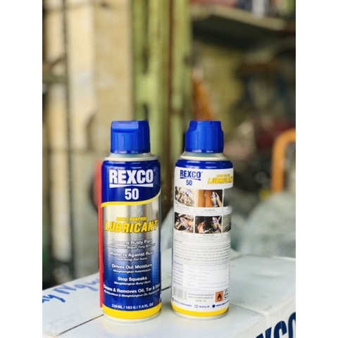 Dầu bôi trơn đa năng REXCO 50 LUBRICANT 220 ML/ 180 G/ 7.4 fl OZ