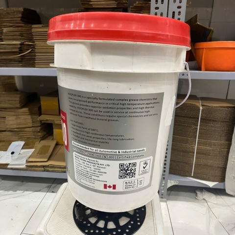 Mỡ bôi trơn rizol lithium complex 300*c (18kg/thùng)