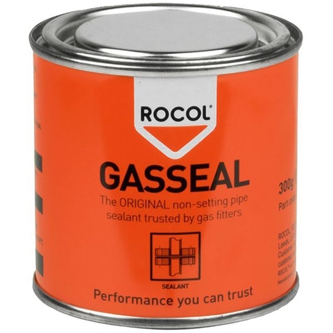 Rocol gasseal white pipe sealant, 300 g, p/n:28042