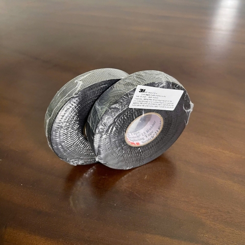Băng Cao Su Tự Kết Dính Cách Điện Trung Thế 3M™ Scotch® 23, Màu Đen, 19 mm x 9.15 m x 0.76 mm, 90/Thùng