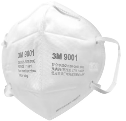 KHẨU TRANG LỌC BỤI BẢO VỆ HÔ HẤP 3M™ 9001, 500 CÁI/THÙNG