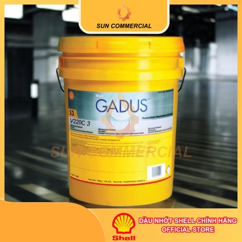 Mỡ Shell Gadus S3 V220 C3 (18kg/xô)