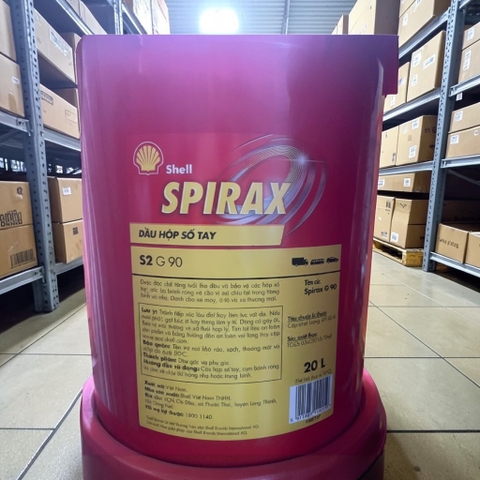DẦU NHỜN - SHELL SPIRAX S2 G90 - 20L