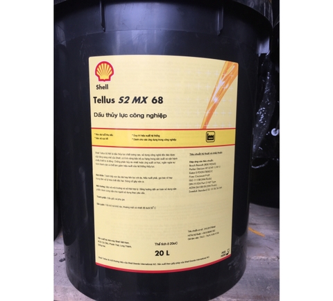 Dầu nhớt Shell Tellus S2 MX68 (20L/xô)