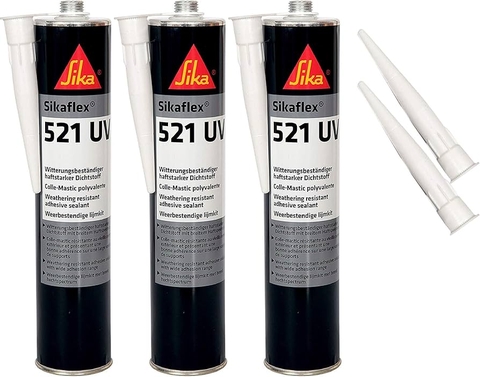 Chất trám khe mô đun thấp chống tia UV, Hộp 300ml, Sikaflex 521, thương hiệu: Sika