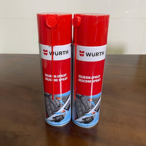Dầu silicone bảo dưỡng đa năng Wurth 500ml