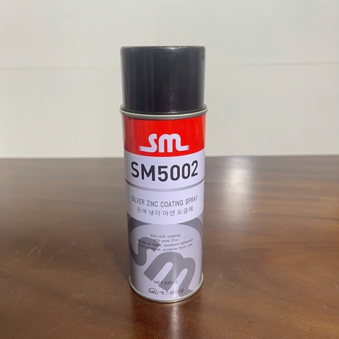 SƠN MẠ KẼM LẠNH SM5002 SILVER ZINC COATING SPRAY