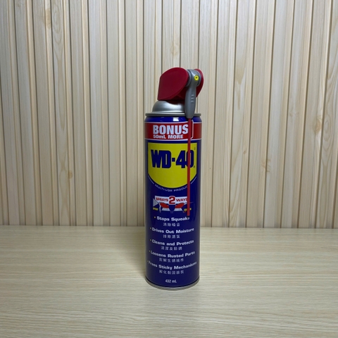 Dầu bôi trơn WD-40 MUP SMART STRAW 432ml