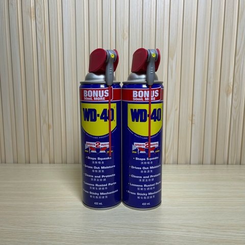 Dầu bôi trơn WD-40 MUP SMART STRAW 432ml