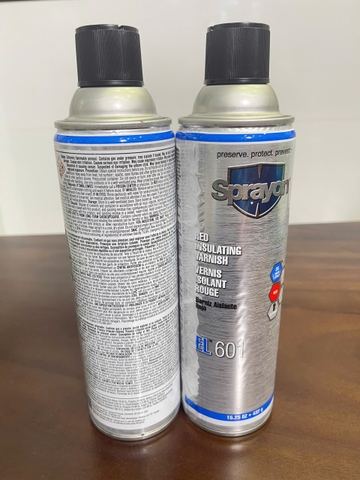 Sơn xịt cách điện không tan trong nước, Model : EL 601, hiệu: Sprayon