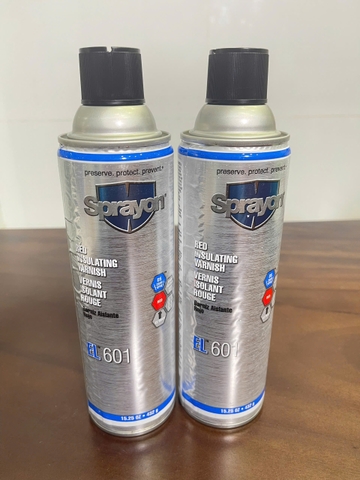 Sơn xịt cách điện không tan trong nước, Model : EL 601, hiệu: Sprayon