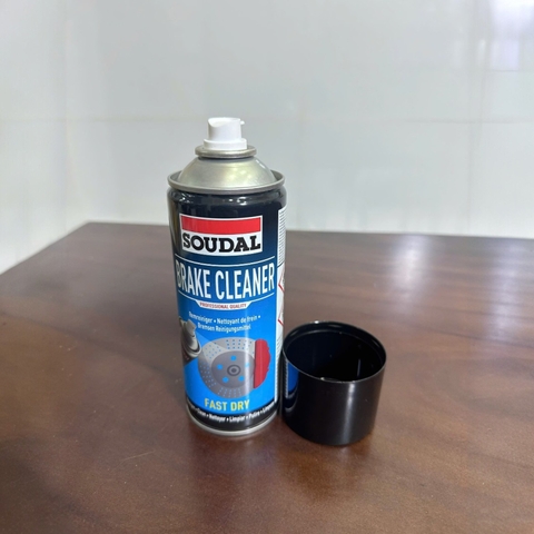 Dầu bảo dưỡng phanh xe Soudal Brake Cleaner - 400ml (6 chai/T)