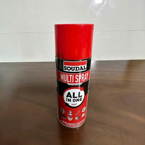 Xịt bôi trơn đa dụng Multi Spray - Soudal 400ml