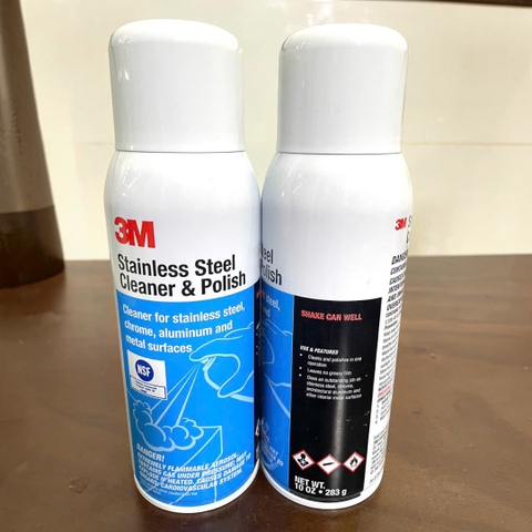 3M™ HÓA CHẤT TẨY RỬA VÀ ĐÁNH BÓNG THÉP KHÔNG GỈ 59158, 10OZ, 12 CHAI/THÙNG