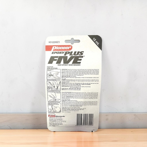 Keo Dán 2 Thành Phần - Pioneer Plus Five Minute Epoxy 15ml