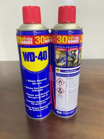 Dầu bôi trơn WD-40 MUP 412ML