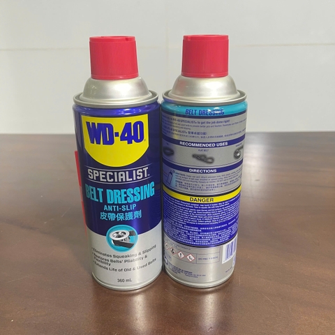 CHẤT BẢO DƯỠNG DÂY CUA-ROA WD-40 360ml Belt Dressing