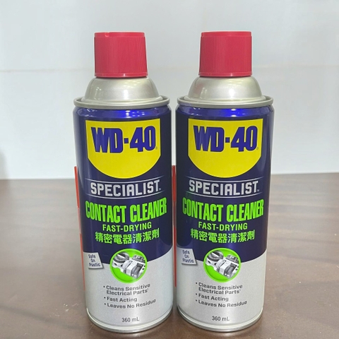 CHẤT LÀM SẠCH BỀ MẶT KHÔ NHANH WD-40 360ml Fast Drying Contact Cleaner