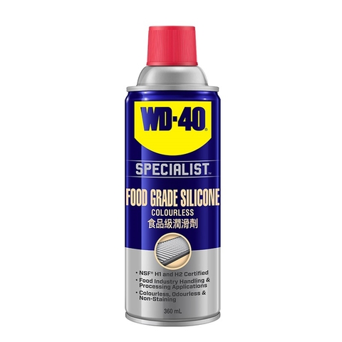 WD-40-SPEC FOOD GRADE SILICONE 360ML E/C 12CT