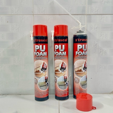 Keo bọt cách âm cách nhiệt X'traseal PU Foam 750ml
