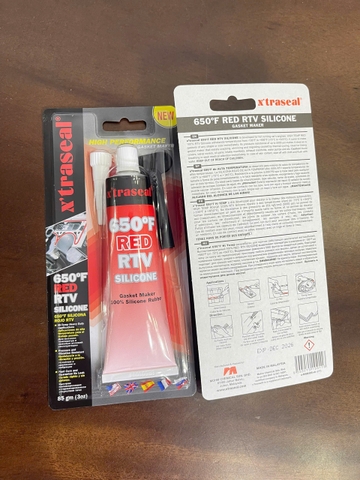 Keo thế ron x’traseal 650ºf rtv đỏ