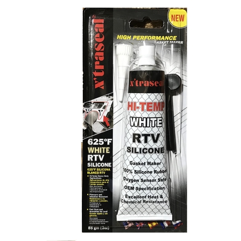 Keo thế ron màu trắng Xtraseal White RTV 625F 85gr