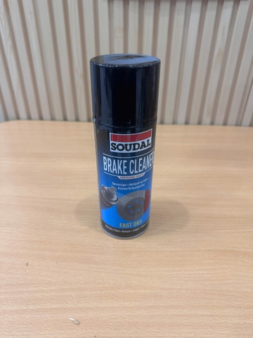 Dầu bảo dưỡng phanh xe Soudal Brake Cleaner - 400ml (6 chai/T)