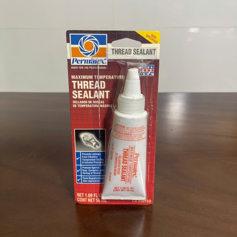 Keo Làm Kín Ren Chịu Nhiệt Độ Cao - 56750, 50ML, Permatex® Maximum Temperature Thread Sealant